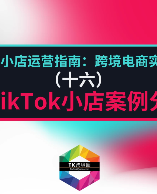 做TikTok小店案例分享